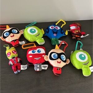 Disneys plush Keychains collectors McDonald franchise toys EUC